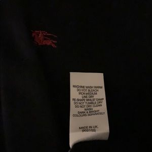 Burberry pullover shirt - FINAL $ cut